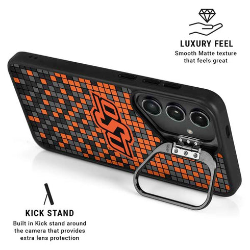 Oklahoma State University OSU Digi Galaxy S24 FE Kickstand Case